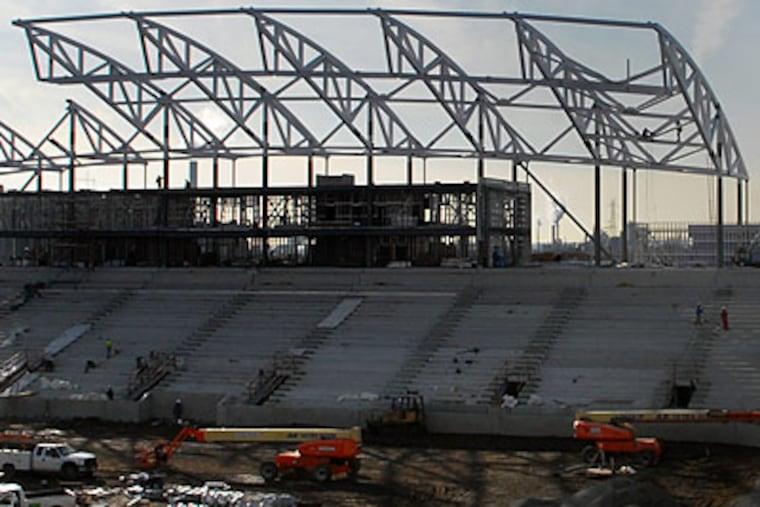 The Union will officially announce today that their new stadium will be called PPL Park. (Tom Gralish/Staff file photo)