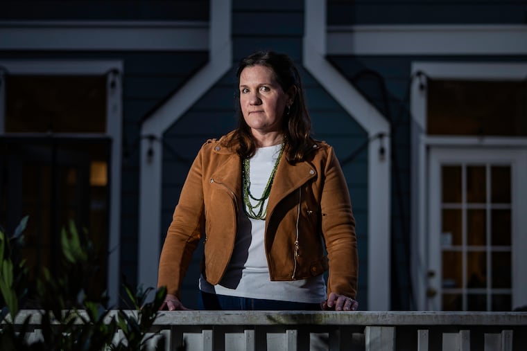 Former Federal Trade Commission member Rebecca Kelly Slaughter at her home outside Washington, D.C.