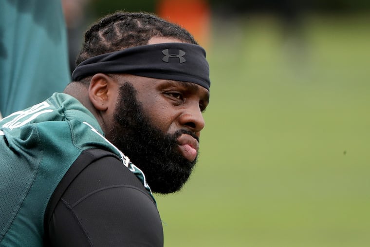 You can't ignore the impact of Jason Peters on the offensive line — especially with Nick Foles starting.