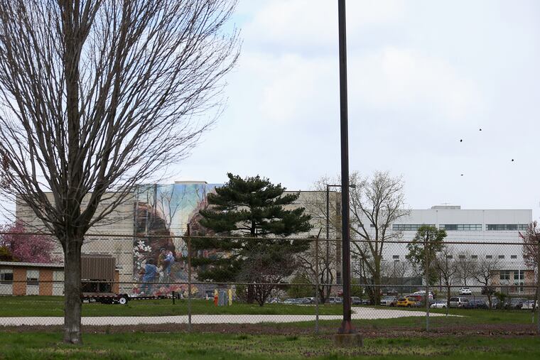 File photo: the Riverside Correctional Facility in Northeast Philadelphia on Friday, April 10, 2020.