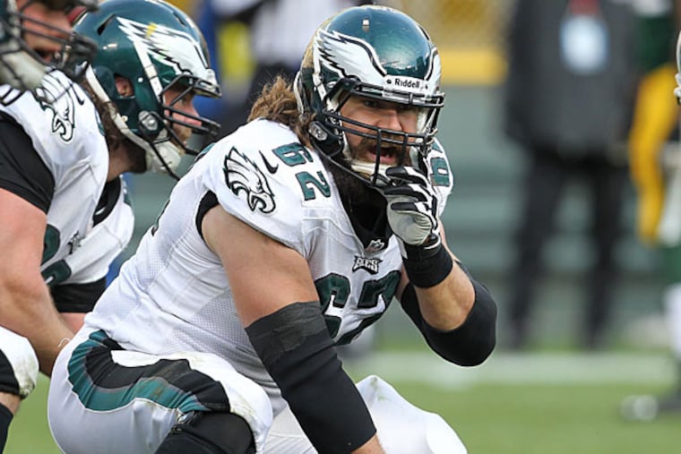 Eagles center Jason Kelce. (David Maialett/Staff Photographer)