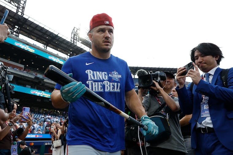 Angles centerfielder Mike Trout, a Millville native, returned to Philly for the All-Star Game earlier this week.