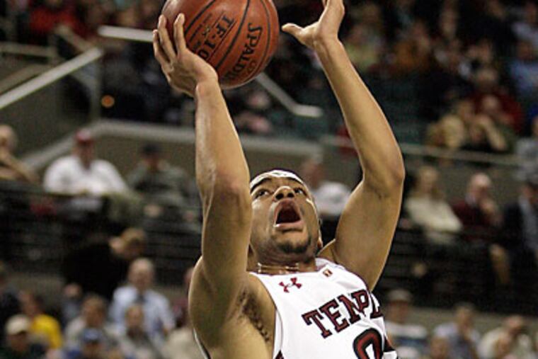 Sophomore Aaron Brown will transfer from Temple at the end of the semester. (Yong Kim/Staff file photo)