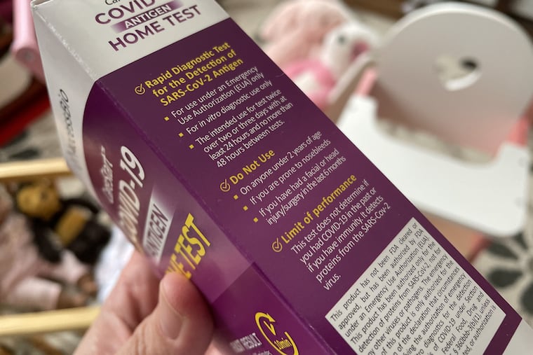 COVID-19 tests are a requirement for young children to return to day care after an exposure, yet at-home tests, the most accessible option for busy families, say in their instructions that they're not for use among children under age 2.