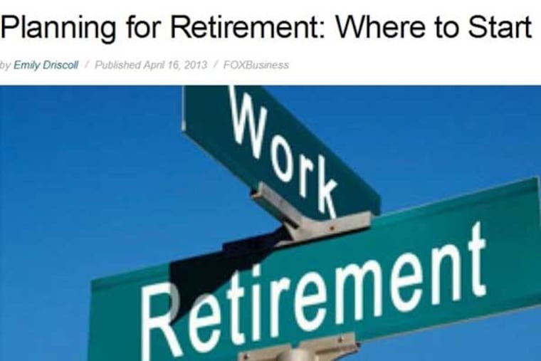 From the Fox "where to start" article.