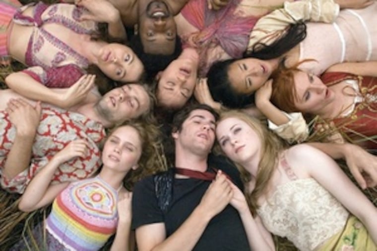 The cast sings and dances the audience back to the flower-power days of the '60s in a tale of love and protest.