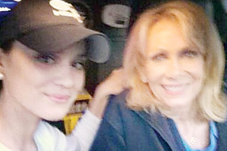 Nicole Brewer (left) and Carol Erickson