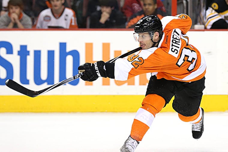 The Flyers' Mark Streit. (Yong Kim/Staff Photographer)