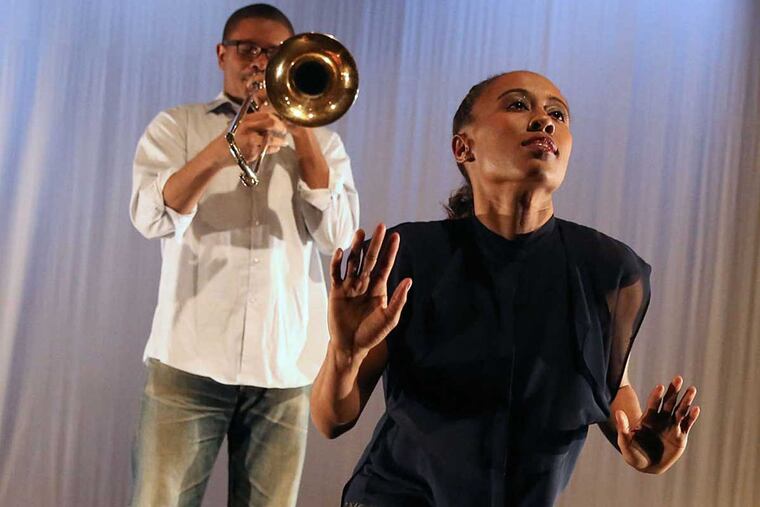 Lauren Putty White and Brent White unite dance, music, spoken word.