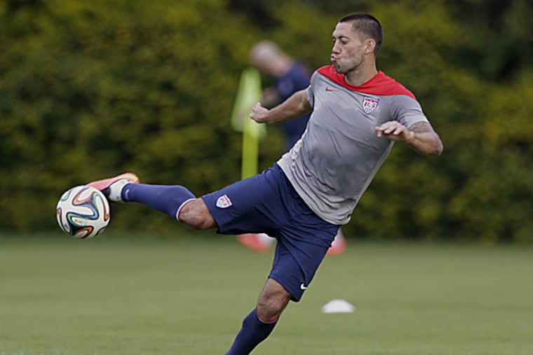 The United States' Clint Dempsey. (Julio Cortez/AP)