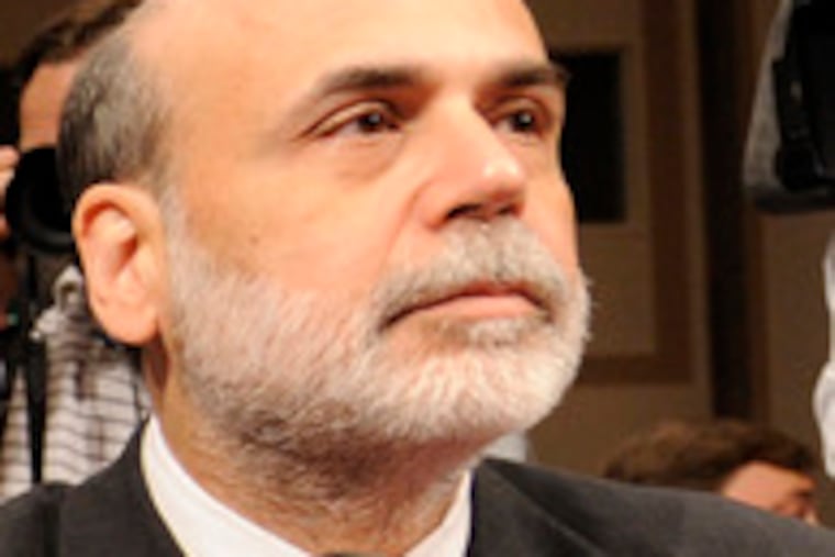 Ben S. Bernanke, chief of the Fed, which slashed its benchmark lending rate yesterday to a historic low - a range of zero to 0.25%.
