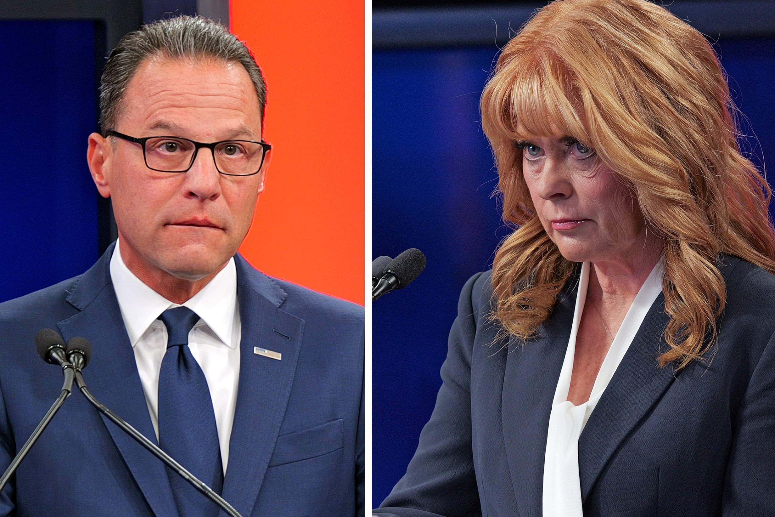 Shapiro, Garrity Clash on State Budget, Sports Stadium Funding in Sole Gubernatorial Debate