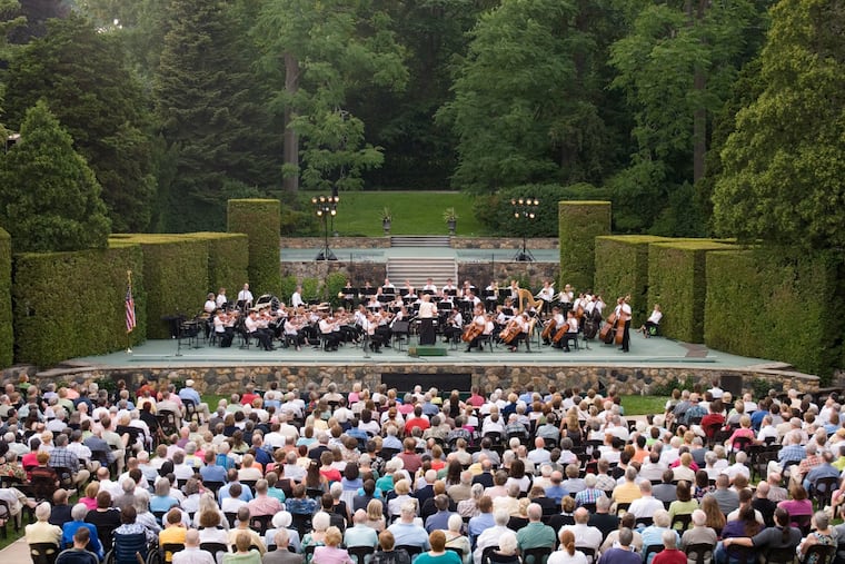 The Kennett Symphony at Longwood Gardens.