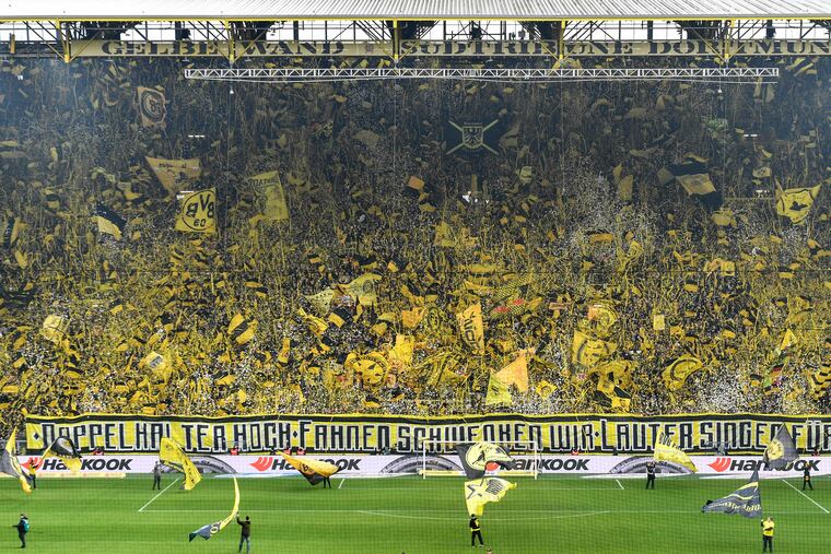Germany's Bundesliga has long been known for having some of the best atmospheres in European soccer, especially at Borussia Dortmund's 81,365-capacity Signal Iduna Park.