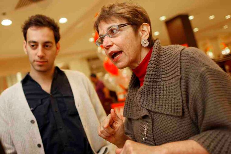 Laura Fattal, mother of Josh Fattal , who has been held by Iran since 2009, and her other son, Alex. "It's very clear that Iran uses time as a tactic. It is cruel and inhumane," she said.