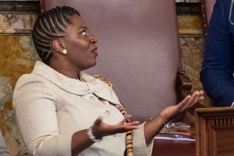 House Speaker Joanna McClinton convinced Senate president pro tempore Kim Ward to move The CROWN Act to the Senate. McClinton wears her hair in natural styles.