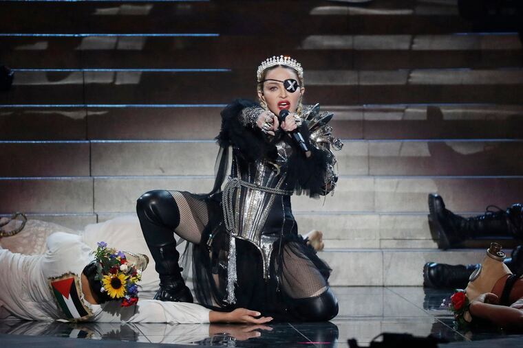 Madonna performs live in Tel Aviv, Israel in May. She opens a four-night stand at the Met Philadelphia on Saturday, Dec. 7.