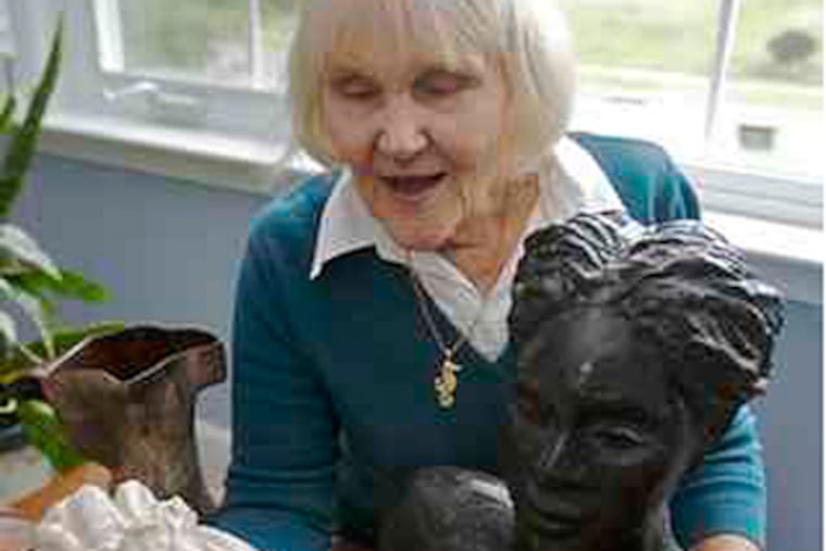 quot;All of a sudden, you have another sense," says Betsy Clayton. Clayton and sister Carol Saylor (not pictured) have made art since they were young.