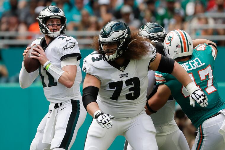 Carson Wentz says Eagles leaders will have to reinforce the need for players to police their conduct away from the practice facility.