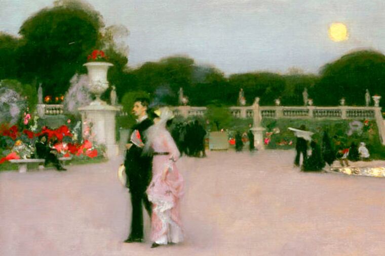 John Singer Sargent's "In the Luxembourg Gardens," painted in 1879, is one of about 44 works from the Art Museum's collection that will be shown in the South Korea exhibition.
