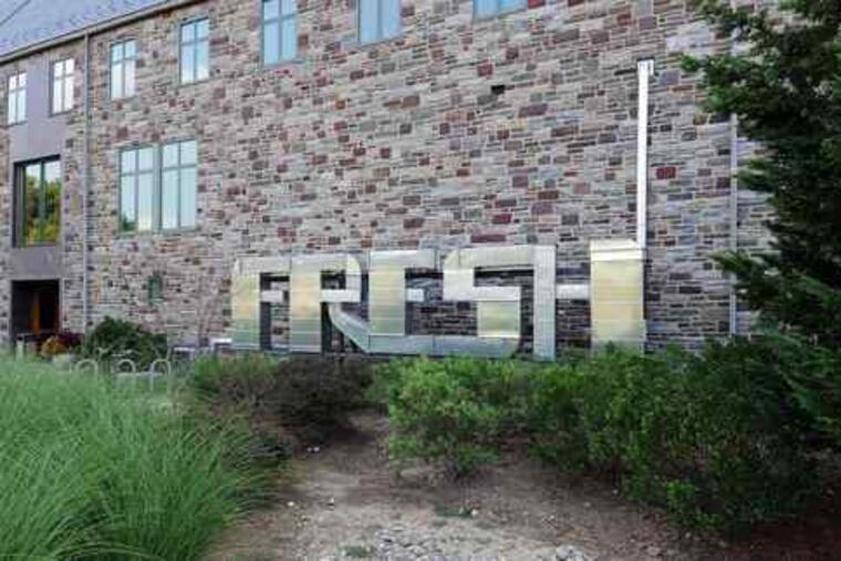 "FRESH Air Handler," part of the "Problemy" exhibit by Steven Dufala and Billy Blaise Dufala at Haverford College.