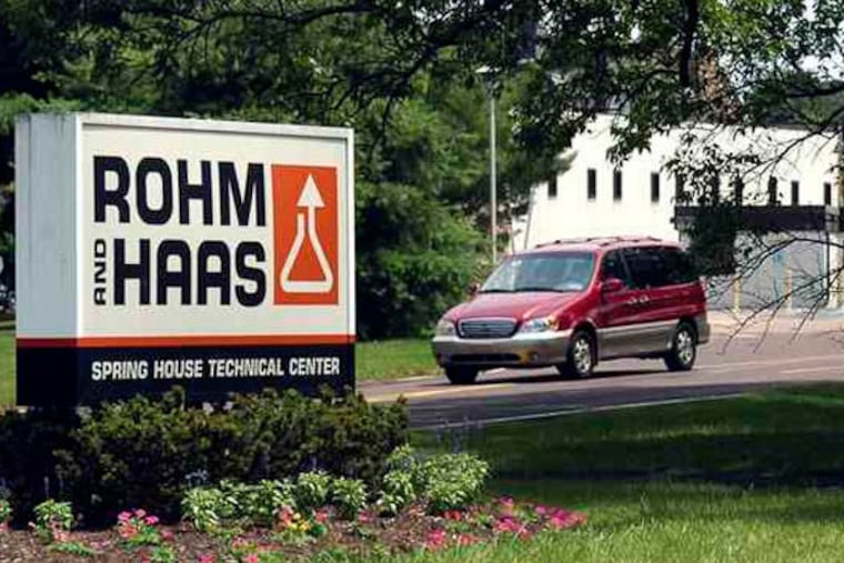 MRA Group purchased the 133-acre Rohm & Haas site in Lower Gwynedd Township from the Dow Co. in March.