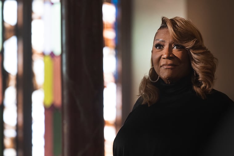 Patti LaBelle at Mother Bethel AME Church in Philadelphia, Thursday, Jan. 22, 2026, during the filming of "We Are the Fabric. We Are the Thread."