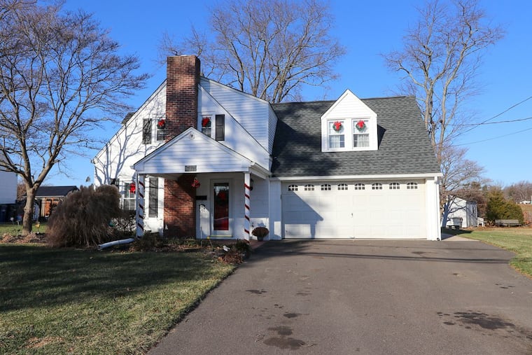 Exterior of the home in the Fox Chase Manor neighborhood of Abington Township.