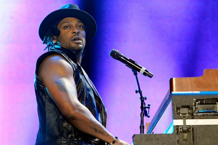 D'Angelo performs at the Essence Music Festival in New Orleans in 2012.