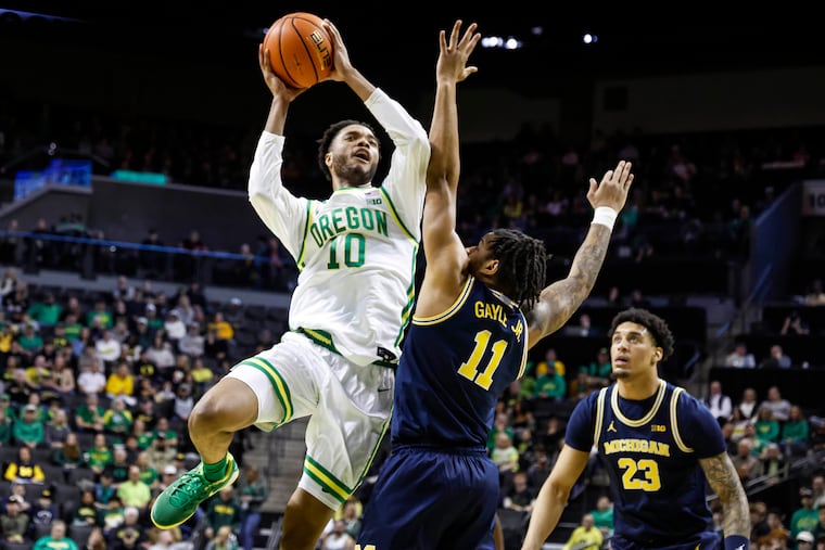 Kwame Evans Jr. averaged 13.3 points, 7.4 rebounds, and 1.3 blocks in 30.9 minutes with Oregon in 2025-26.