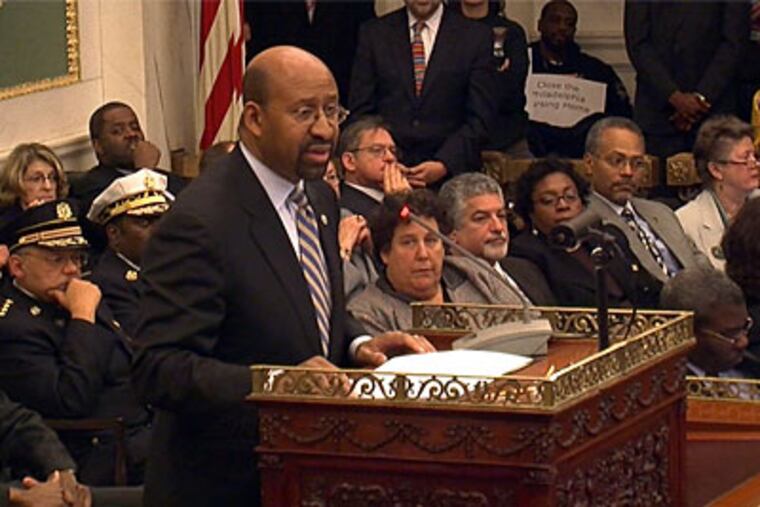 Mayor Nutter must push harder to get real savings and reforms when he negotiates with the employee unions. (File photo)