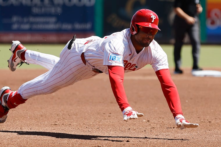 Despite being among the fastest players in baseball, Phillies rookie center fielder Justin Crawford attempted only two stolen bases through 18 games.