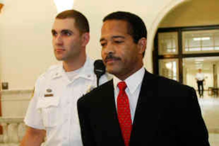 Mark P. O'Donnell after his conviction. The extra years are a "just thingto do to a man who has committed this evil, evil act," a prosecutor said.