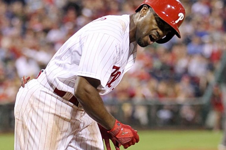 Interim manager Ryne Sandberg issued a candid assessment of Jimmy Rollins. He called for fundamental changes to the way Rollins swings, acts and thinks. (Yong Kim / Staff Photographer)