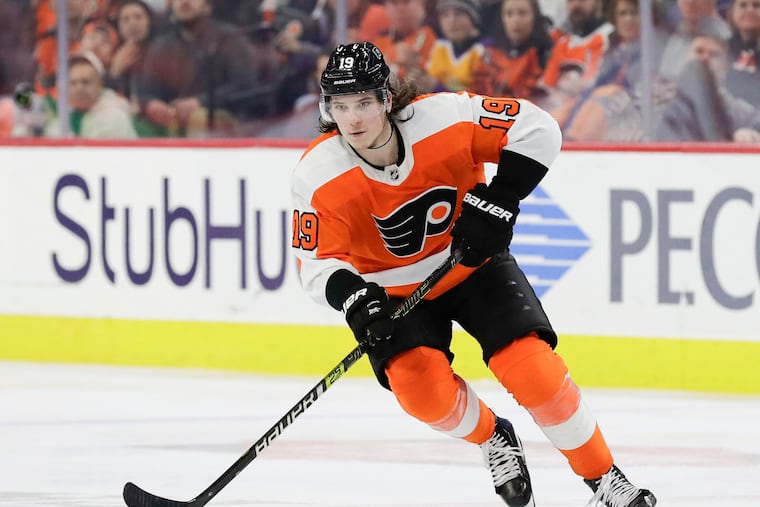 Flyers center Nolan Patrick still hasn't been cleared for contact as he continues to deal with a migraine disorder that has kept him out all season.