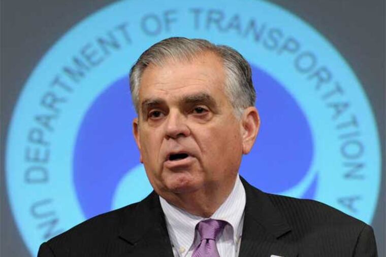 Transportation Secretary Raymond LaHood says: "On the day we announced the planes were safe, they were" (AP)
