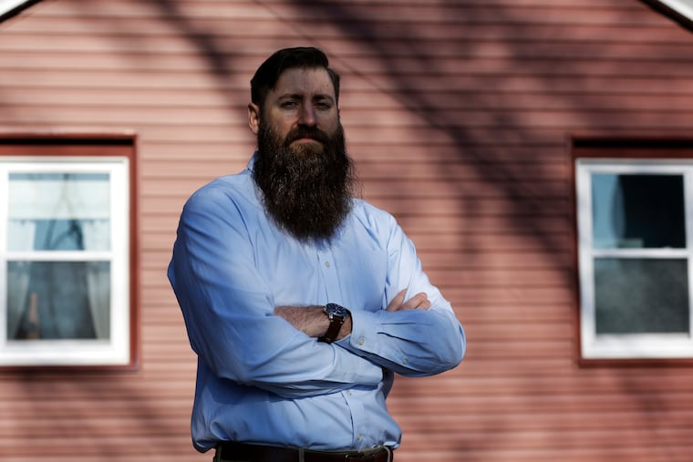 Ethan Demme is stands outside his home Tuesday Jan. 12, 2021 in Lancaster, Pa.