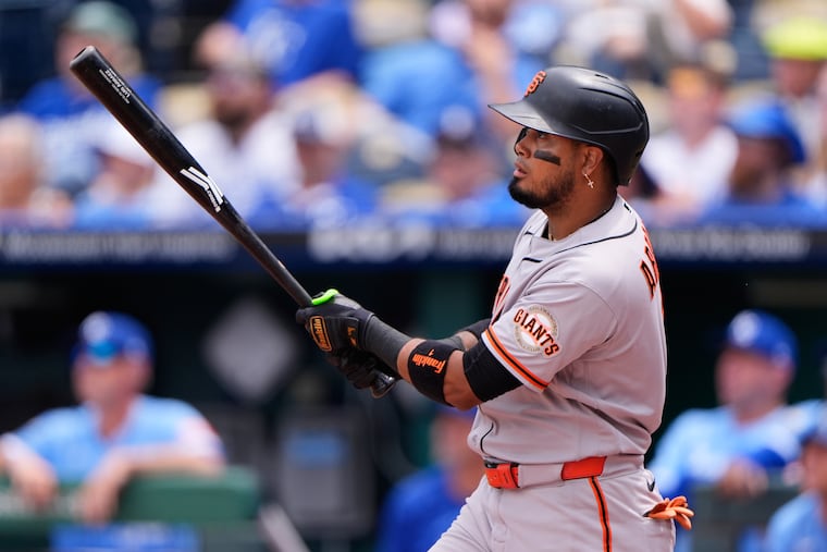 Luis Arraez leads the National League with a .324 batting average and is second in baseball with 136 hits.