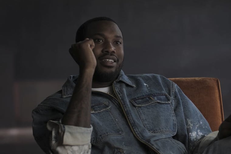 Meek Mill from the Amazon docuseries 'Free Meek.'