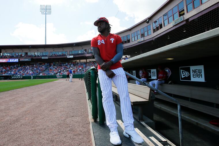 Outfielder Roman Quinn could be joining the Phillies this weekend.