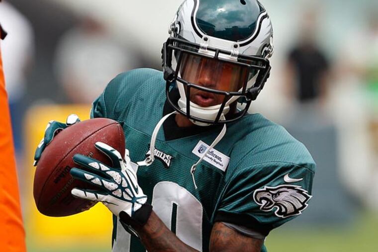 Eagles wide recevier DeSean Jackson. (David Maialetti/Staff Photographer)