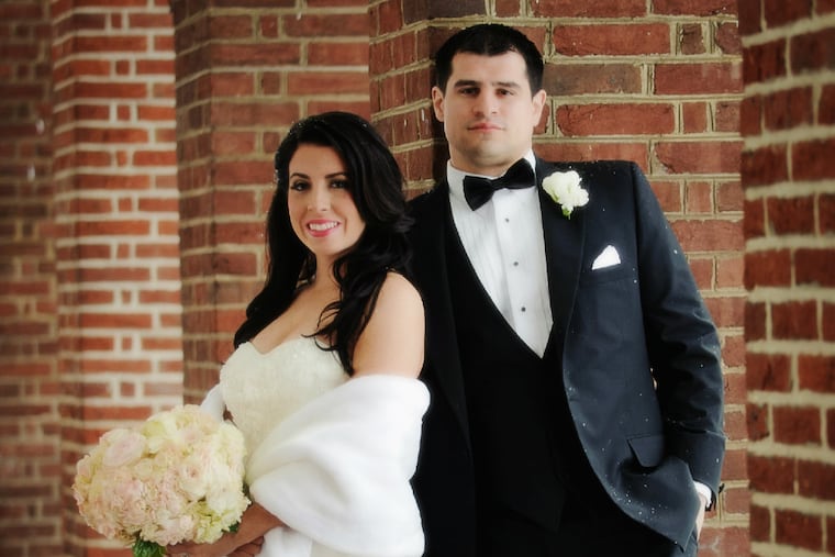 Meghan Masterson and Carmen Lex Jr. (Rebecca Barger Photography)