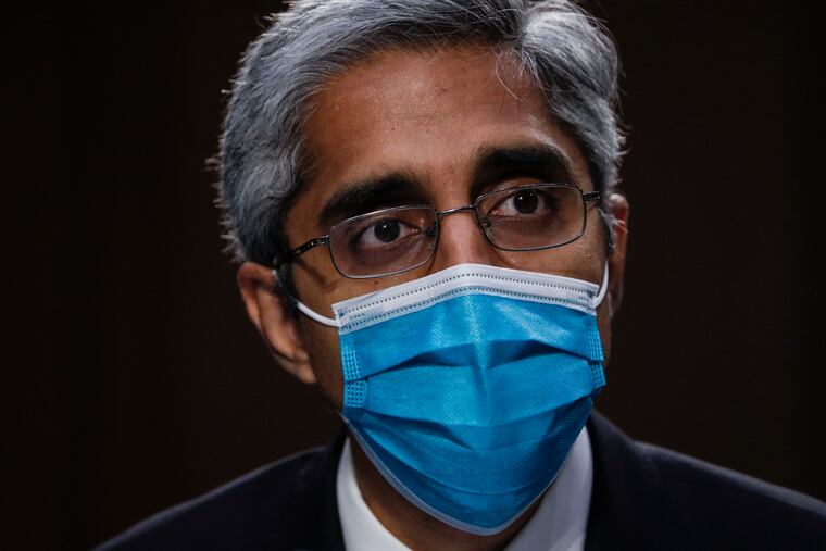 Vivek Murthy was confirmed as surgeon general.