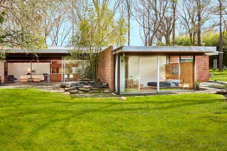 The five-bedroom residence, commissioned in 1958 by artist Kenneth Hassrick for his family, was designed by famed modernist architect Richard Neutra.
