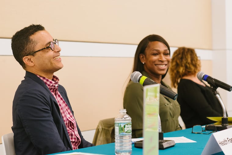 Heath Fogg (left) and Celena Morrison