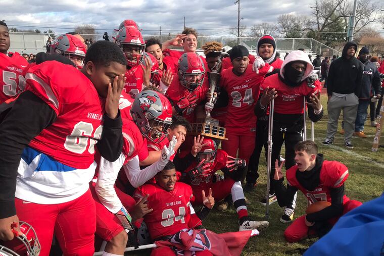 Vineland came back to knock of Millville in the heated Thanksgiving rivalry.