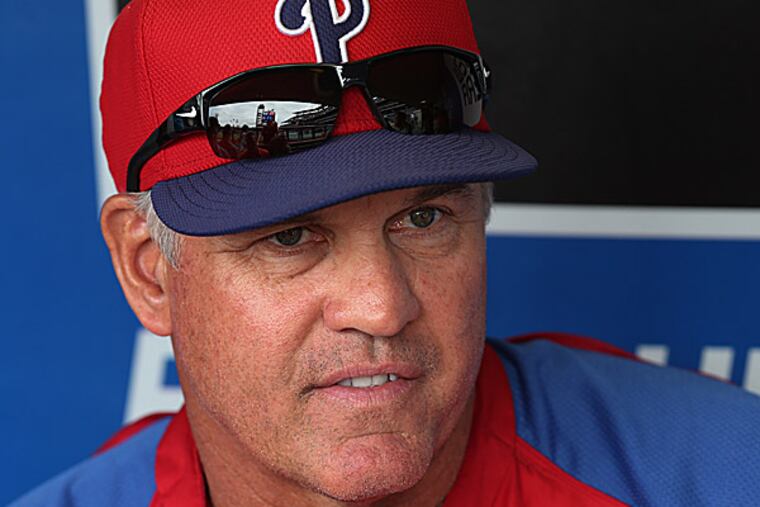 Phillies manager Ryne Sandberg. (Laurence Kesterson/AP)