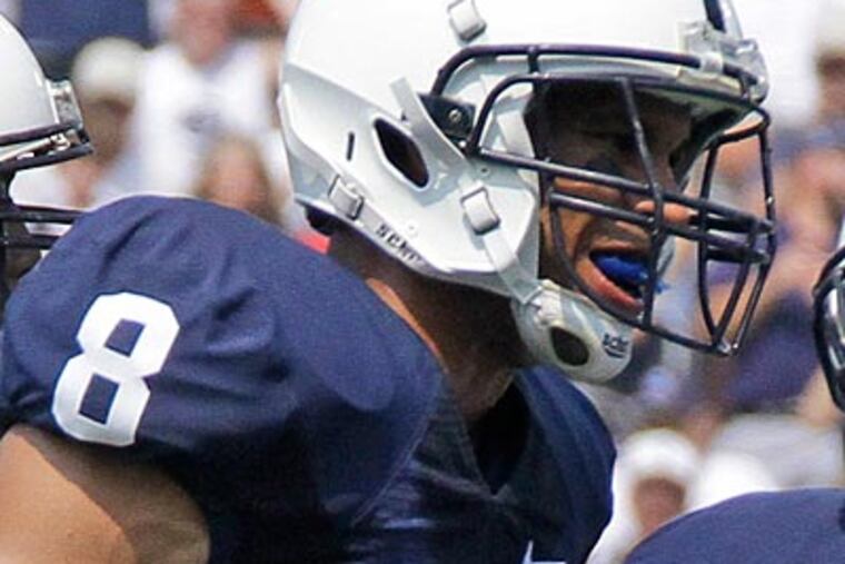 Penn State cornerback D'Anton Lynn missed two games after getting injured against Eastern Michigan. (Gene J. Puskar/AP)