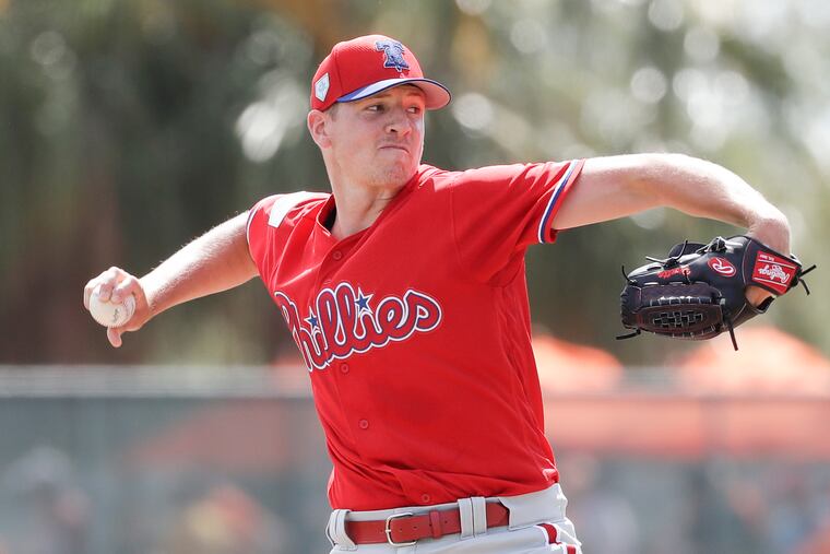 Phillies pitcher Nick Pivetta is trying to use his change-up more.