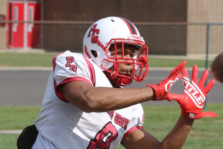 Penns Grove junior Tyreke Brown leads South Jersey in touchdown catches with 13.